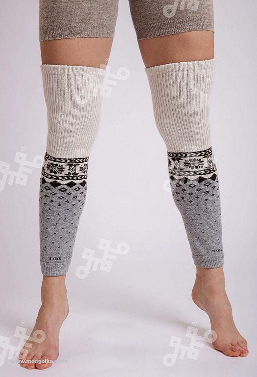 Гетры из монгольской шерсти (арт. 01263)