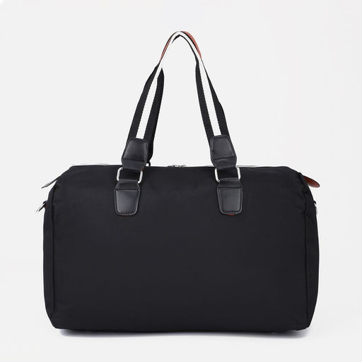 Сумка спортивная на молнии, цвет чёрный - Simaland фото 3