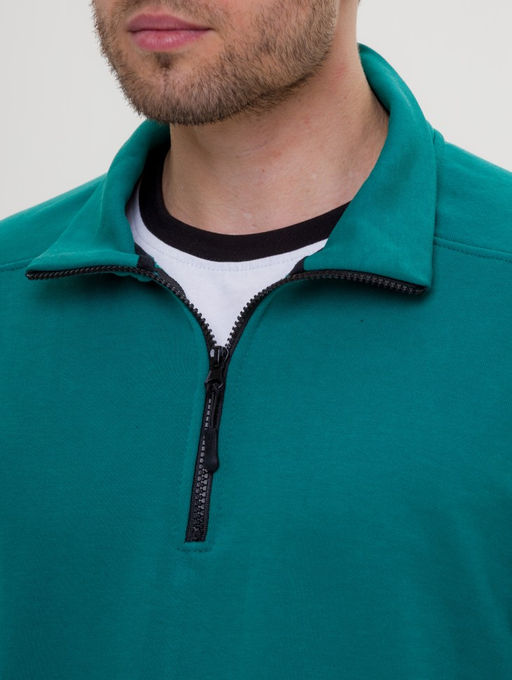 325П Костюм мужской со свитшотом, изумруд - Knitka wear фото 8