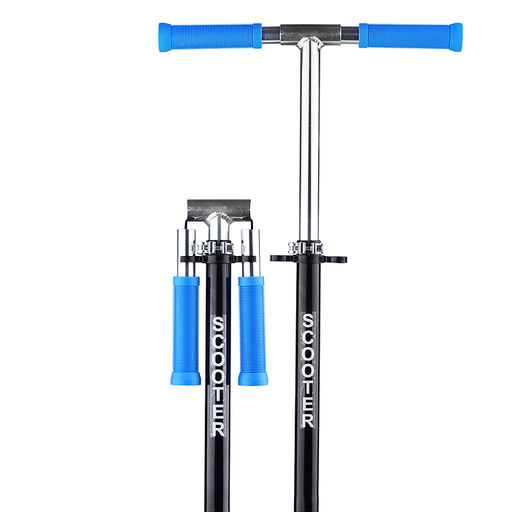 Самокат 2-х кол., голубой, колёса PU/200 мм., ABEC 7, в коробке