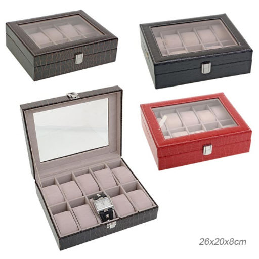 Шкатулка для часов 12 отделений / 12T /уп 12/ - Галеонтрейд фото 2