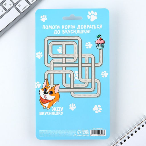 Подарочный набор канцелярский, ластики 2 шт., блокнот, карандаши «Спешу за счастьем»