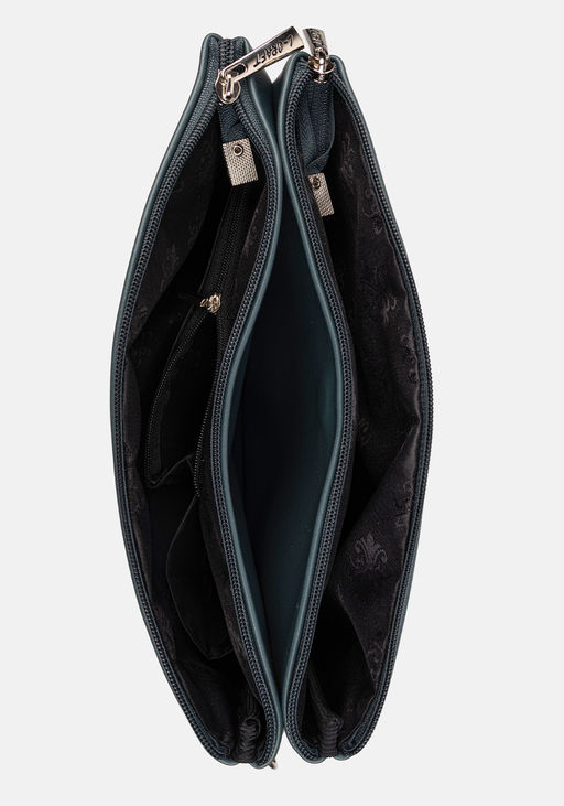 Модель №1444 | кожзам | гладкий | синий | Р924-16 | 32516 - L-craft фото 2