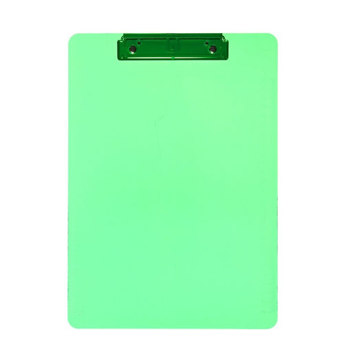 Планшет с прижимом формат А4 пластик, тонированный, с линейкой, МИКС - Calligrata фото 6