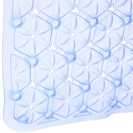 Коврик в ванну 67х37 "Эллада" синий