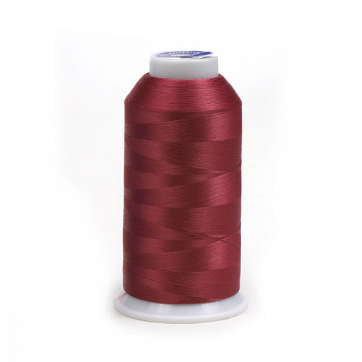 Нитки текстурированные некрученые 150D/1 цв.179 рубиновый MAX 5000 м
