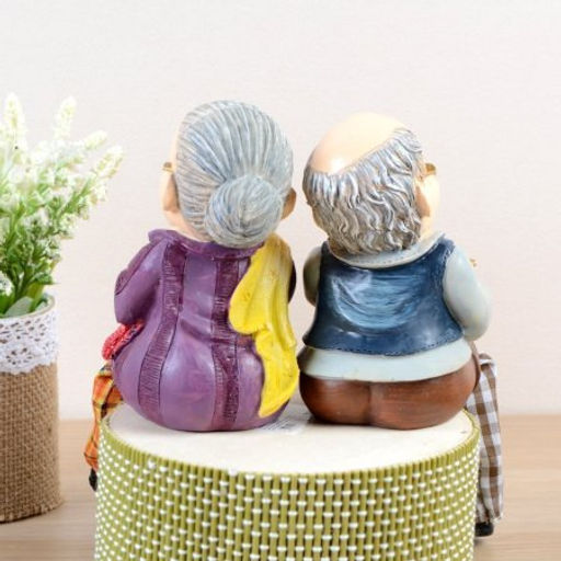 Фигурка Бабушка, Дедушка висячие ножки 7х7х11,5 / 91315 /уп 2/72/ - ГалеонТрейд фото 2