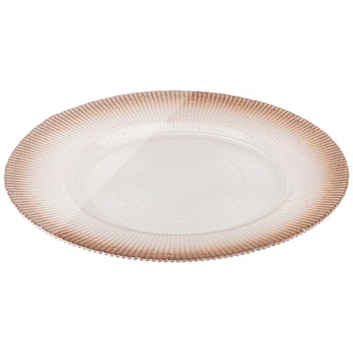 ТАРЕЛКА GLAMOUR CHAMPAGNE 21СМ - Lefard фото 2