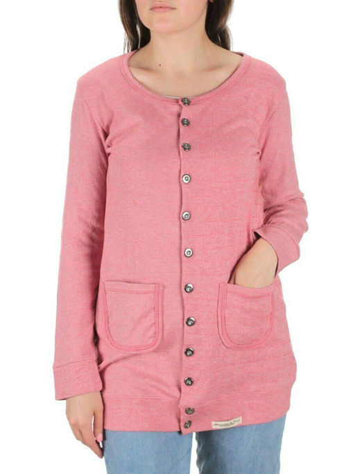 TA032 PINK Кардиган женский (100% хлопок)
