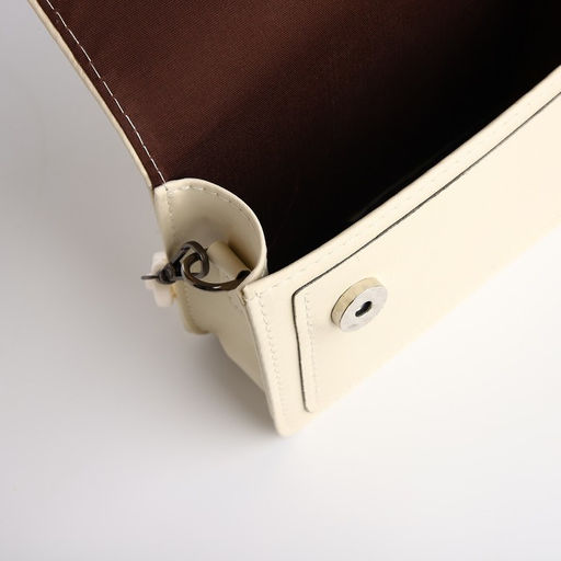 Сумка женская-мессенджер, цвет бежевый 17*14*6 см - Nazamok фото 6