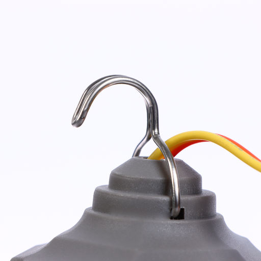 Фонарь кемпинговый, 10 Вт, SMD 2835, кабель l-1.5 м, с зажимом от 12 В, d-6 см, серый - Simaland фото 2