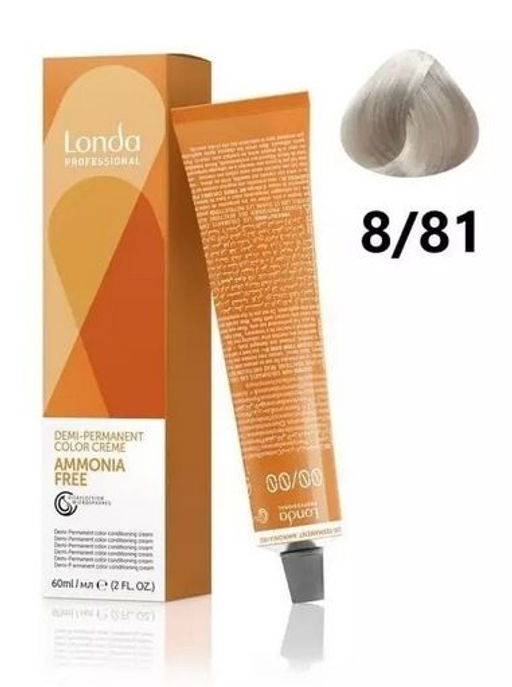 Интенсивное тонирование 8/81 светлый блонд перламутрово-пепельный Londa