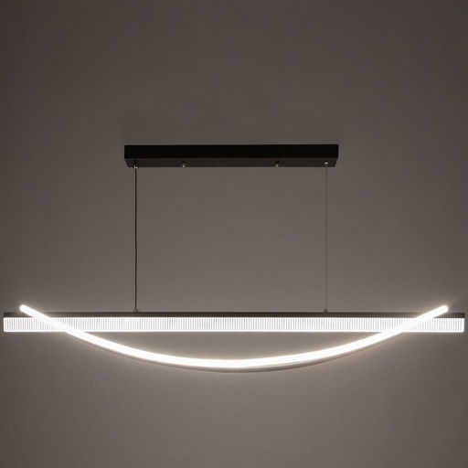 Светильник «Санди» LED 120 Вт 3000-6000К черный 100×12×11-110 см