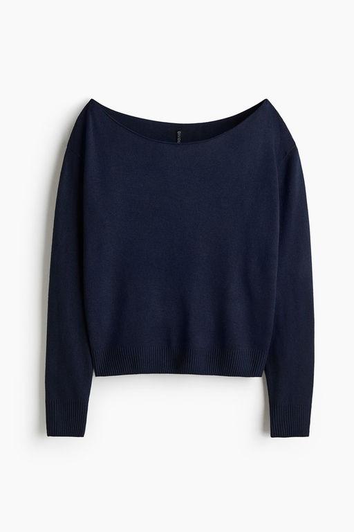 Jersey off-the-shoulder - H&m фото 6