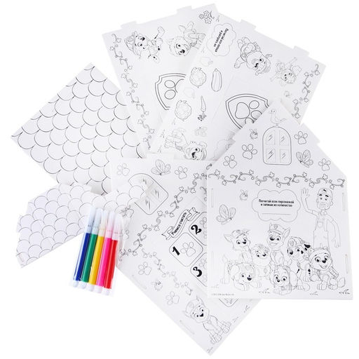 Домик-раскраска 3 в 1 Paw patrol, набор для творчества  фото 5