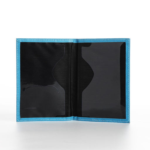 Обложка для паспорта, цвет голубой - Simaland фото 6