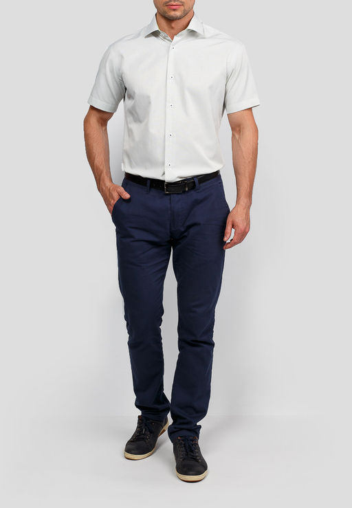 Сорочка мужская короткий рукав GREG 141/109/118/Z/1  фото 4