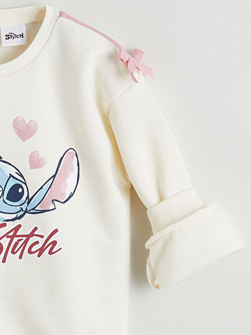 Lilo & Stitch Bask?l? K?z ?ocuk Sweatshirt