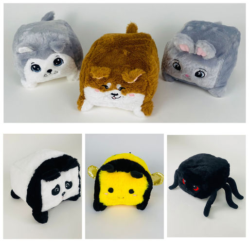 Мягкая игрушка Кубоживотные 18 см