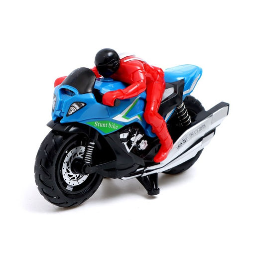 Мотоцикл инерционный Байкер, МИКС - Simaland фото 7