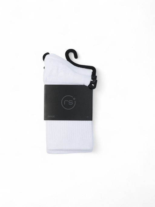 Носки мужские спортивные хлопковые Resport, набор 3 пары, размер 39-41, белые