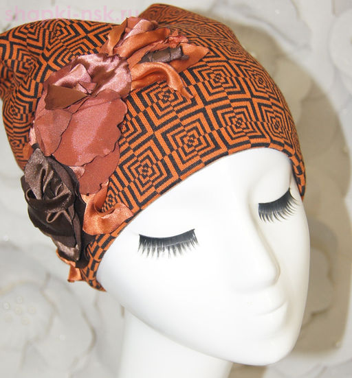 Колпак Розы 2 Колпак женский флис (56-58)