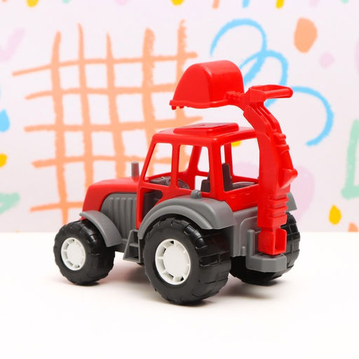 Машина Трактор 23 х 12 х 13 см, МИКС - UzToy фото 2