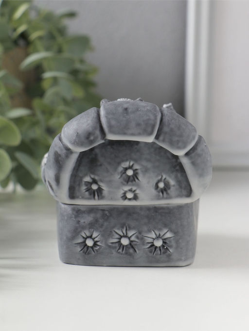 Шкатулка "Кот в кресле", 8см