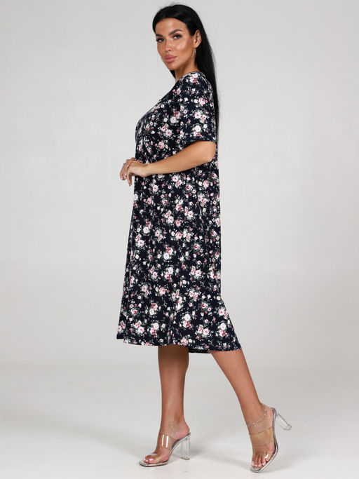 Платье-5 ПЛАТЬЕ ЖЕНСКОЕ (Синий) - А-дина фото 5