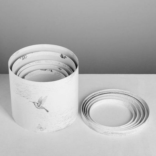 Набор коробок 5 в 1, упаковка подарочная, Шебби, 13?14?19.5?22 см