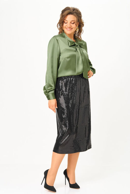 Юбка ANDINA CITY 1023-25 черный