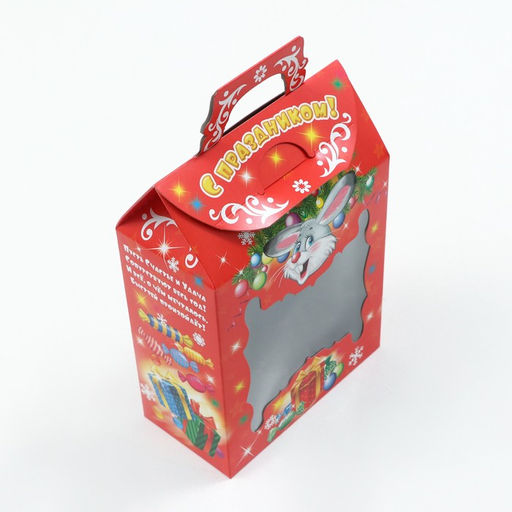 Цена за 5 шт. Подарочная коробка Кролик, 24 х 16,5 х 9 см - Simaland фото 4