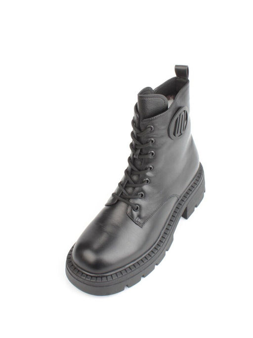 04-M3-1476 BLACK Ботинки зимние женские (натуральная кожа, натуральный мех) - Фабричный китай фото 5