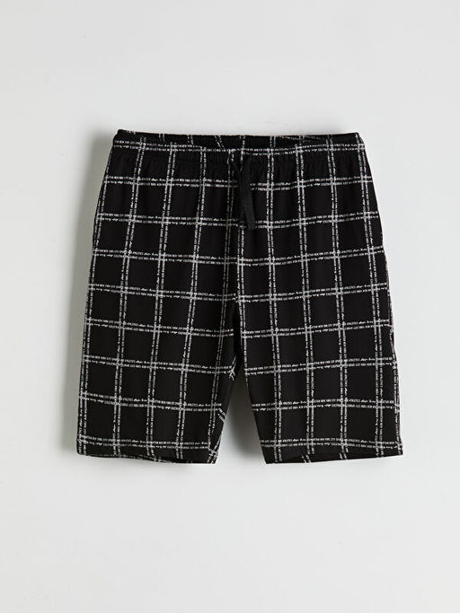 Standart Kal?p Ekose Erkek Pijama Alt ?ort