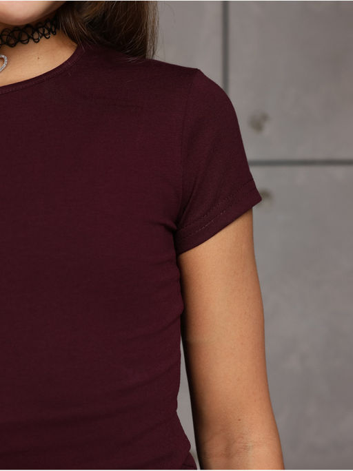 Футболка Скимс Бордо Девочка - София фото 3