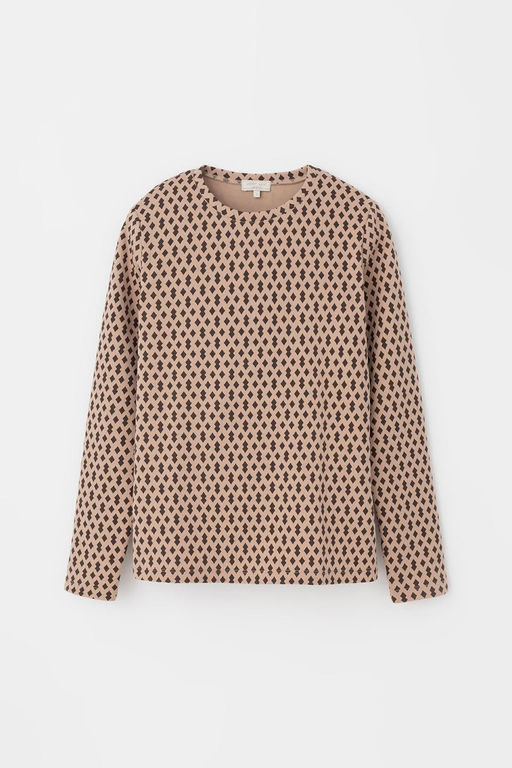 ЕВТ 3253/беж,ромбики джемпер жен