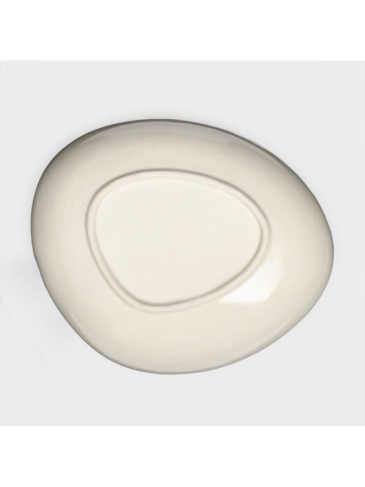 Набор тарелок Керамика ручной работы «Рестос», 4 предмета, Иран, серый