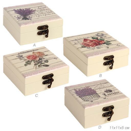 Шкатулка 10х10х5 см / HL206 /уп 84/