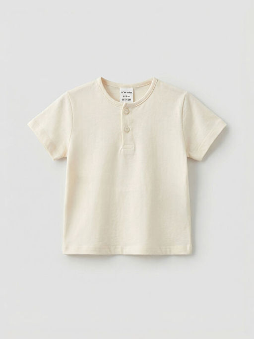 Keten G?r?n?ml? Erkek Bebek Tak?m