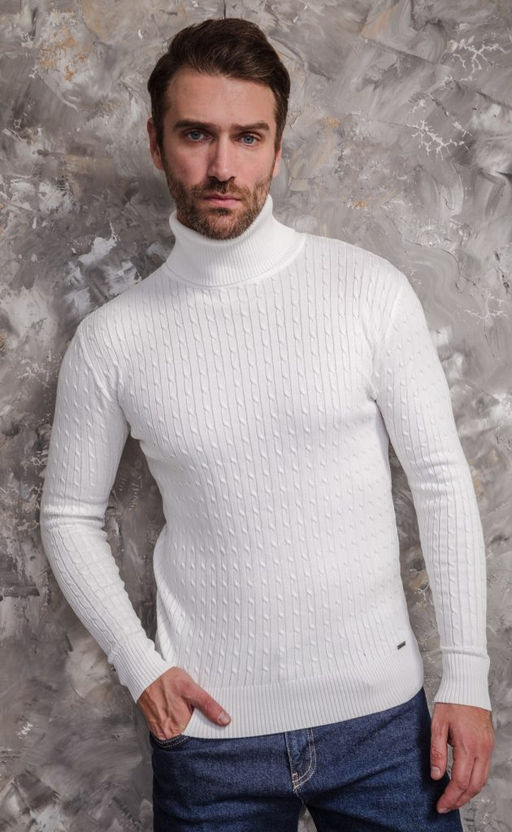 Водолазка F-871 white - Fine joyce фото 10