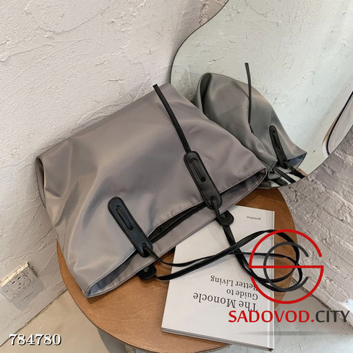 Большая женская текстильная сумка шоппер - Bruno фото 6