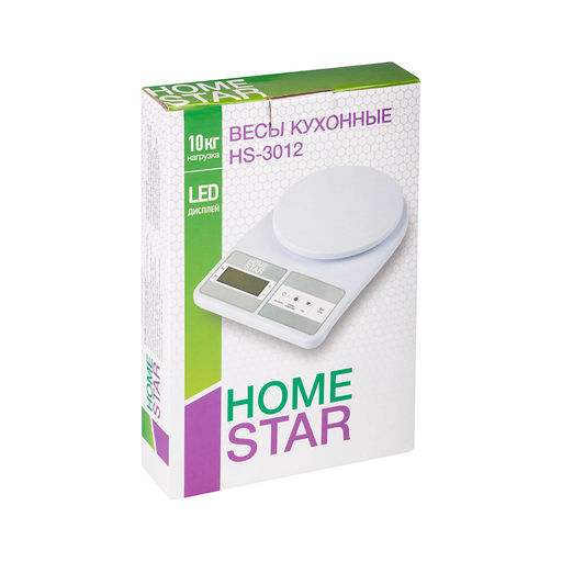 Весы кухон. электр. HOMESTAR HS-3012, 10 кг, арт. 104931