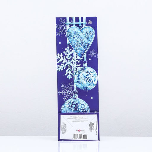 Пакет подарочный Новогоднее украшение , 12 х 36 х 8,5см - Simaland фото 2