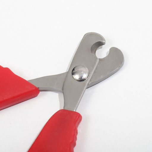 Ножницы-когтерезы малые с упором для пальца, 10 х 5 х 0,5 см, эконом, микс цветов - Пижон фото 2