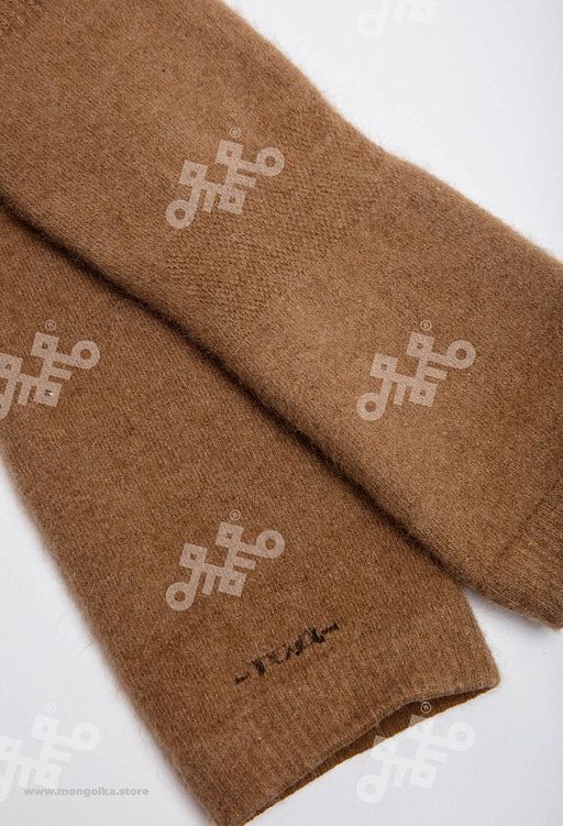 100% шерсть верблюда Наколенники длинные , применяются при различных заболеваниях - Mongolka фото 4