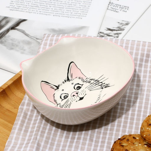 Тарелка суповая керамическая «Это всё мне?», 13×11×5.5 см, 300 мл