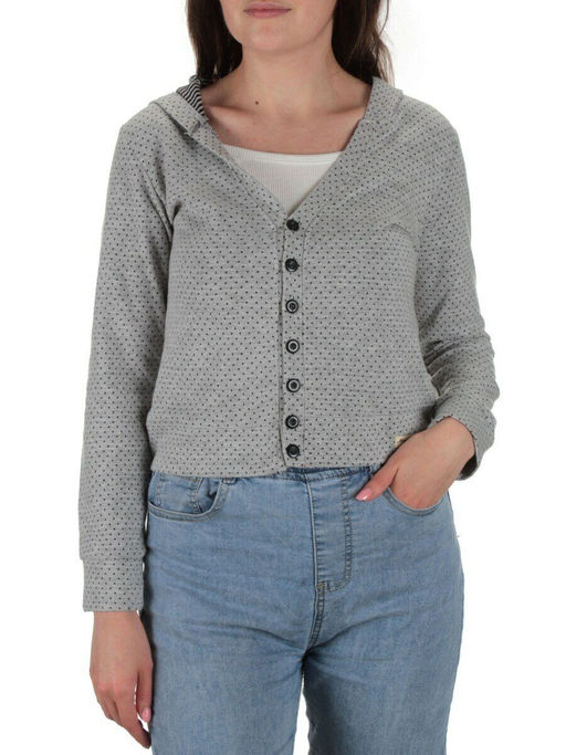 TA016 GRAY Кардиган женский (100% хлопок)