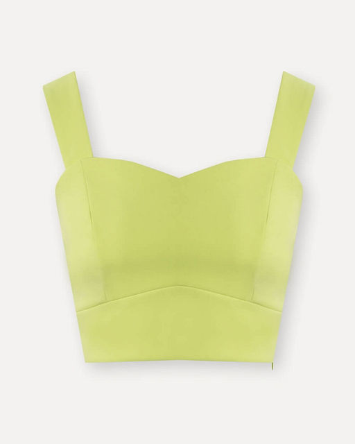 Укороченная блузка-топ корсетного дизайна - Incity фото 7