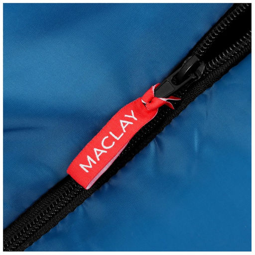 Спальник-одеяло Maclay camping comfort summer, 2 слоя, правый, с подголовником, 220х90 см, +10/+25С  фото 8