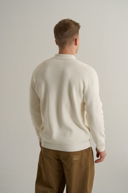 Свитер Серо-белый COMMUTE Sweater - Anta фото 4